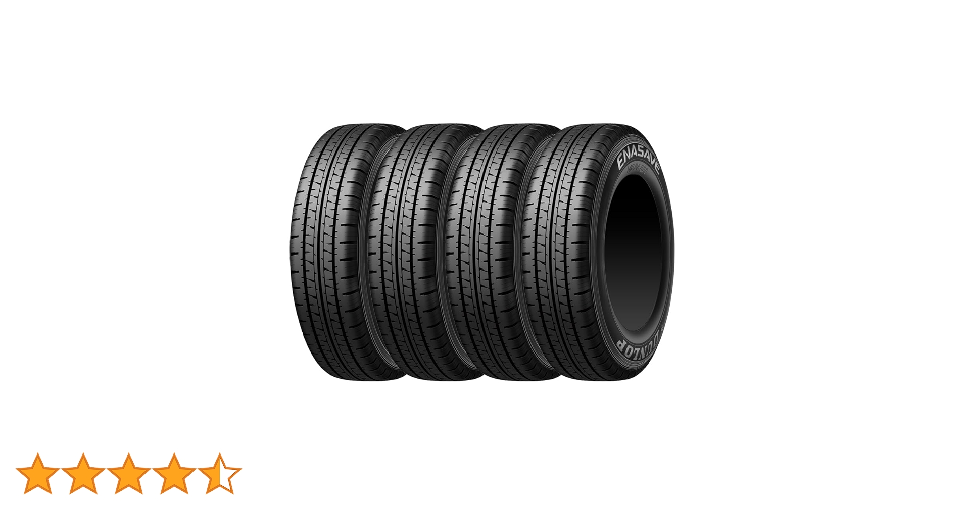 145R12 6P.R. DUNLOP ENASAVE VAN01 22年　4本 Dunlop Enasave VAN01 145R12 6PR 4pcs NEW Summer tires Light